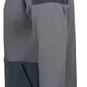 Two-material sweatshirt with contrasting hood - Image 3