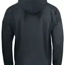 Two-material sweatshirt with contrasting hood - Image 6