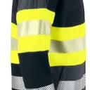 6122 Sweatshirt Full Zip Kapuze EN ISO 20471 Klasse 1 - Bild 4