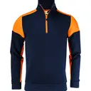 Bicolor Sweat 1/4 zip Prime - Afbeelding 9
