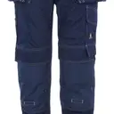 Pants with floating pockets - Image 1