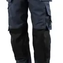 Trousers with floating pockets - Image 1