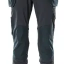 Pants with floating pockets - Image 1