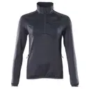 Demi-rits fleece trui - Afbeelding 1