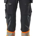 Pants with floating pockets - Image 1