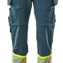 Pants with floating pockets - Image 9