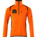 Demi-rits fleece trui - Afbeelding 2