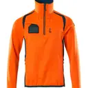 Demi-rits fleece trui - Afbeelding 4