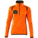 Demi-rits fleece trui - Afbeelding 2