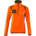 Demi-rits fleece trui - Afbeelding 3
