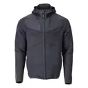 Gevoerde hoodie met rits - Afbeelding 1
