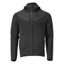 Gevoerde hoodie met rits - Afbeelding 2