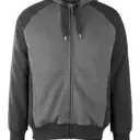 Gevoerde hoodie met rits - Afbeelding 6