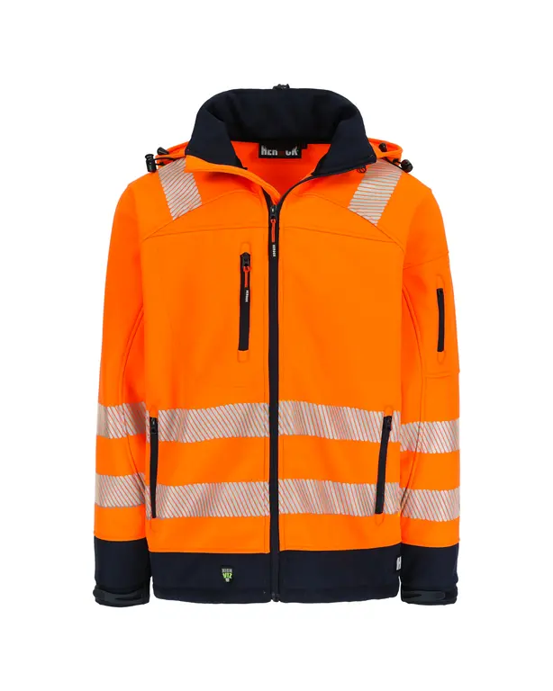 GREGOR HIGH VIZ SOFTSHELL VESTE
