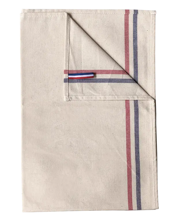 Geschirrtuch 2 Streifen Origine France Garantie
