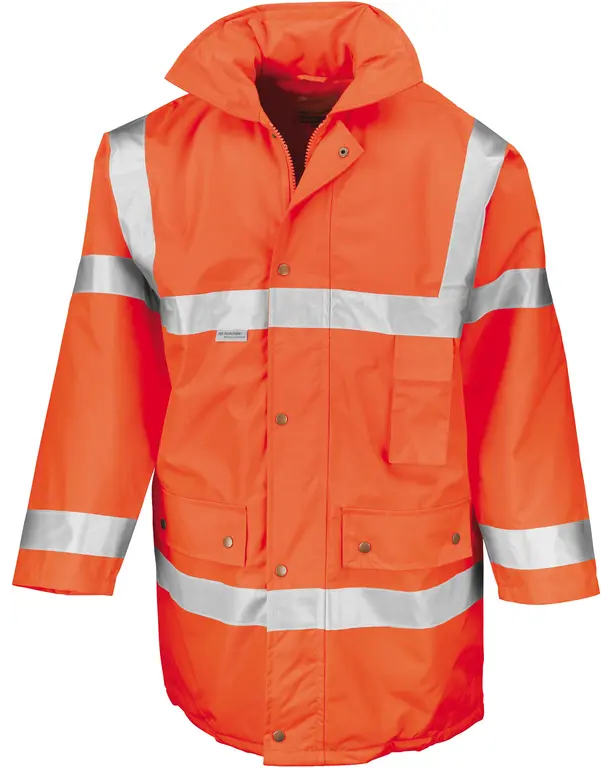 High Viz Sicherheitsparka