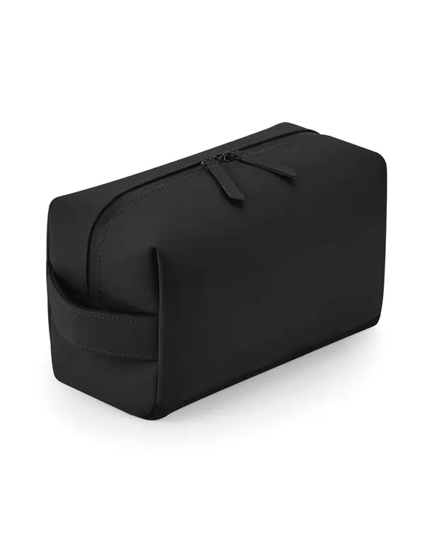 Kosmetiktasche aus mattem Polyurethan