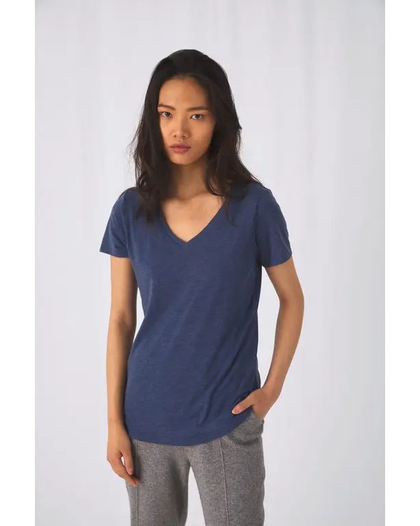T-shirt Triblend V-hals