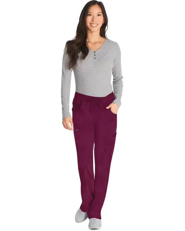 Hoge taille broek met trekkoord