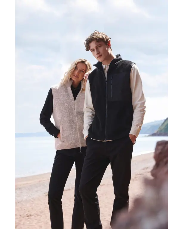 Gerecycled sherpa vest