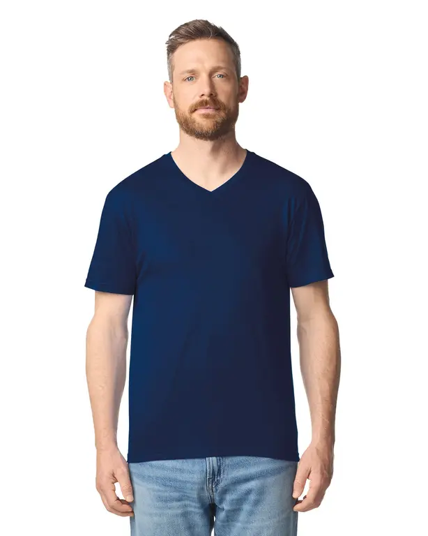 V-hals T-shirt Softstyle