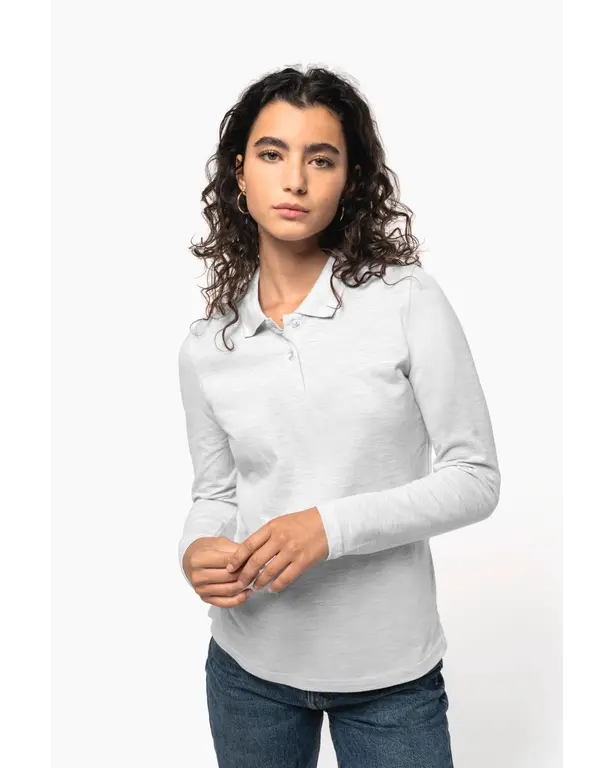 Polo mit langen Ärmeln