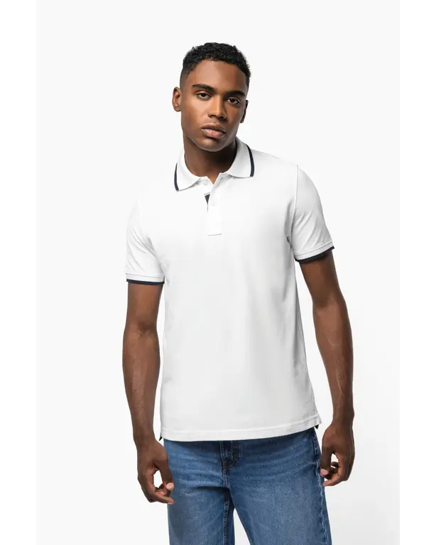 Polo mit kurzen Ärmeln