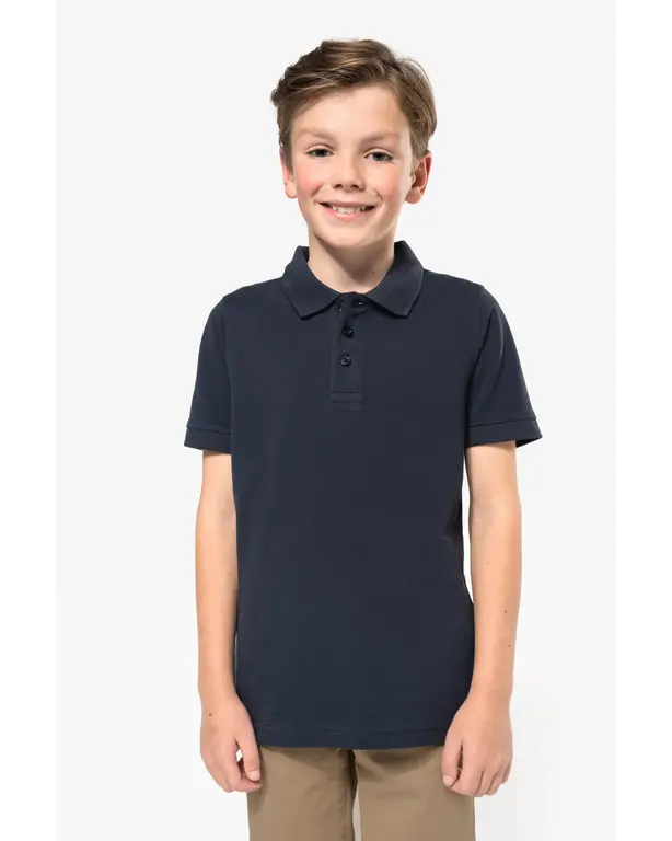 Polo mit kurzen Ärmeln
