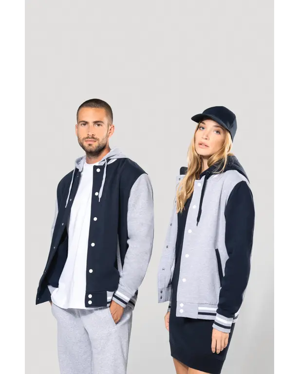 Teddyjack met capuchon