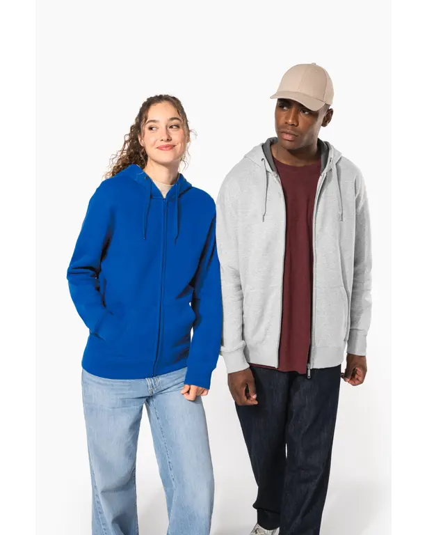 Zipper Hoodie Sweatshirt