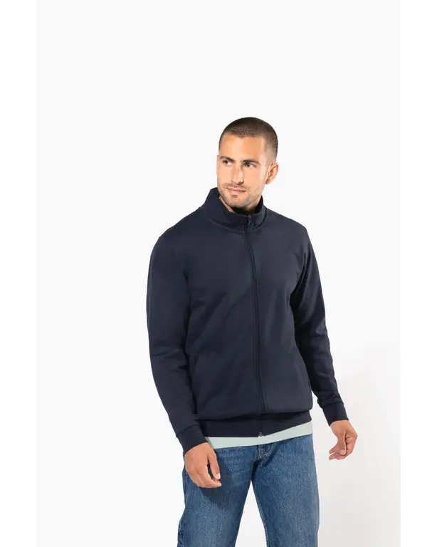 Reißverschluss Fleecejacke