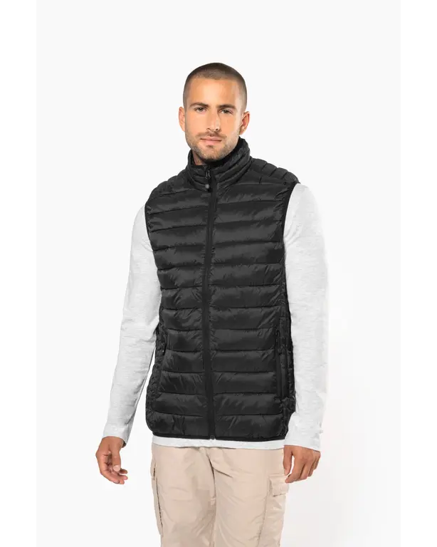 Leichte ärmellose Daunenjacke