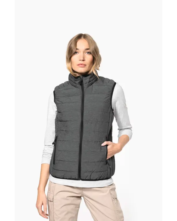 Leichte ärmellose Daunenjacke