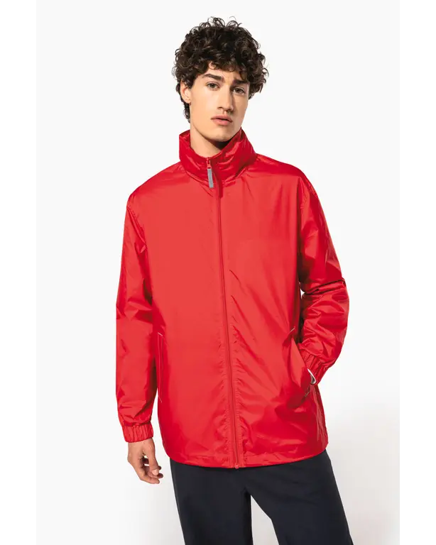Doppelt gefütterte Windjacke