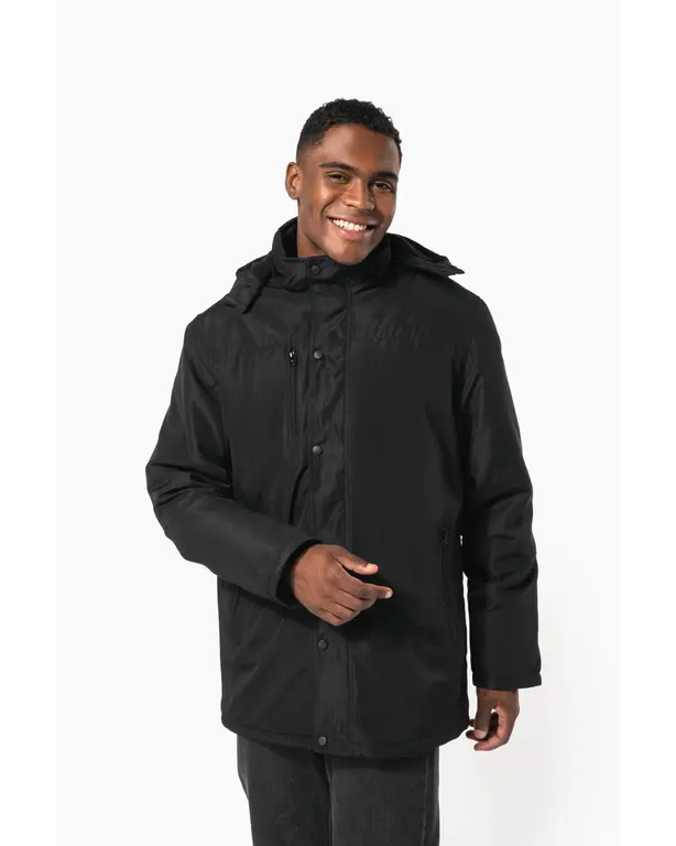 Parka mit abnehmbarer Kapuze