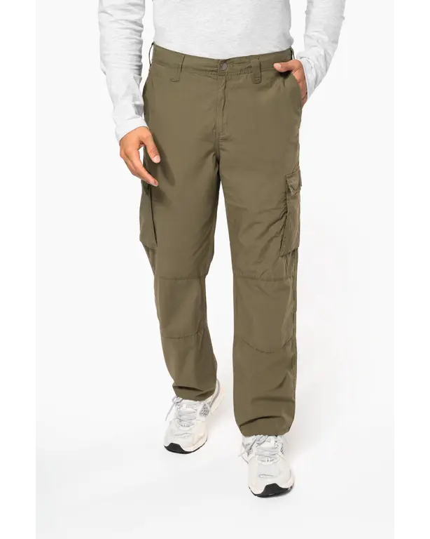 Lichte multipo pockets broek