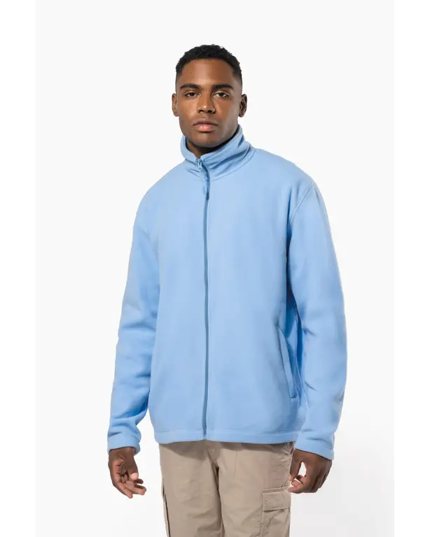 Fleecejacke mit Reißverschluss
