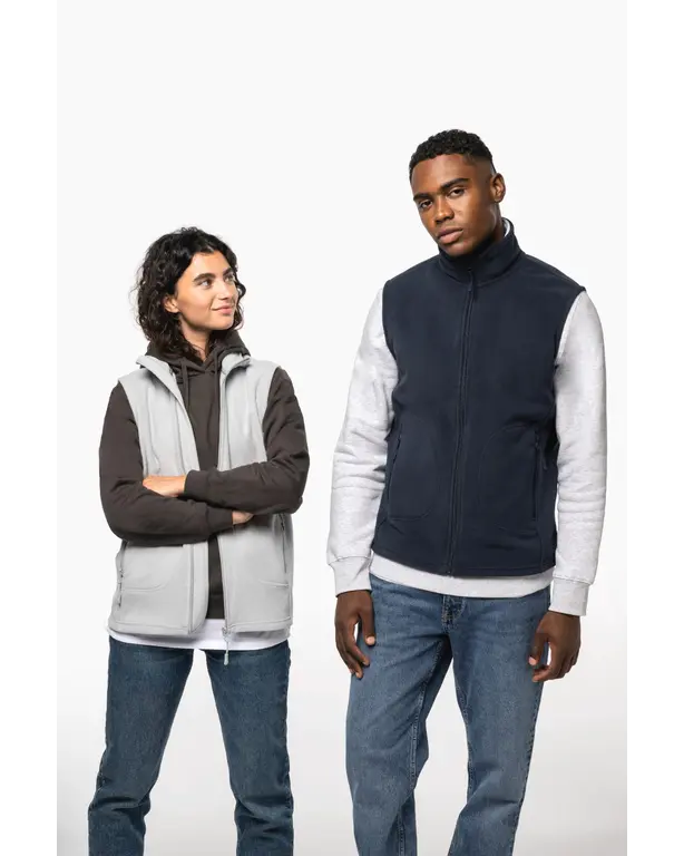 Ecoresponsabler Mikrofleece Bodywarmer