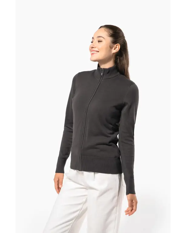 Reißverschluss Cardigan