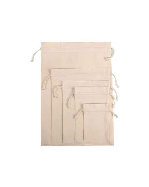 Tote bag met trekkoordsluiting