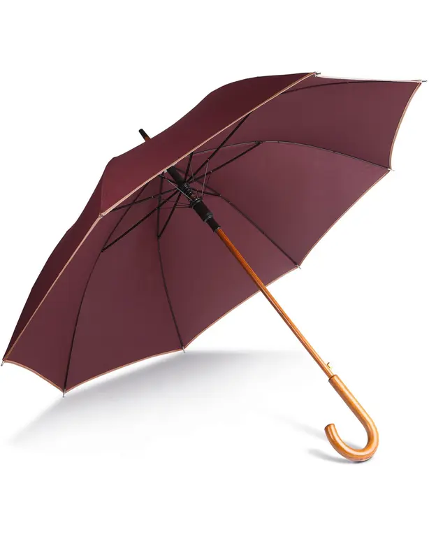Regenschirm mit Holzstiel