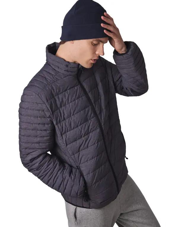 Gerecycled microfleece muts met omslag
