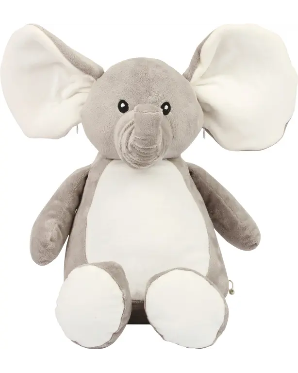 Reißverschluss-Plüsch-Elefant