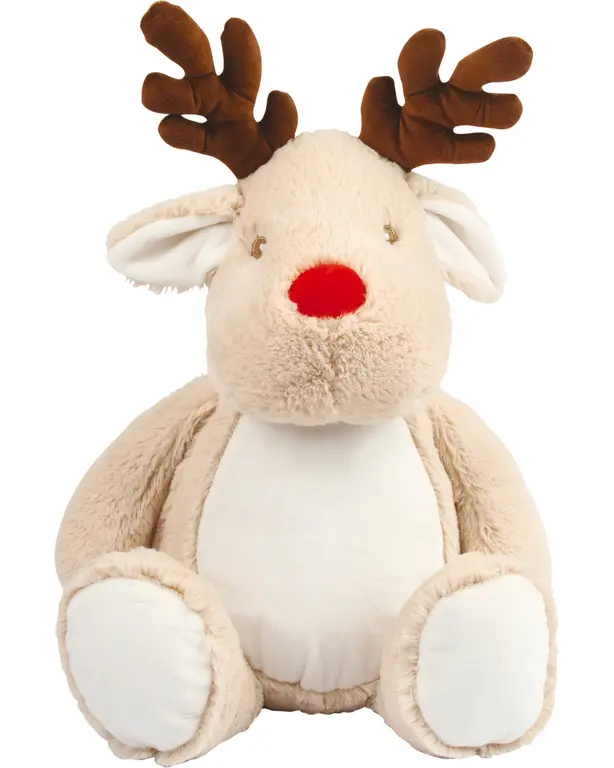 Zipped Plush Reindeer