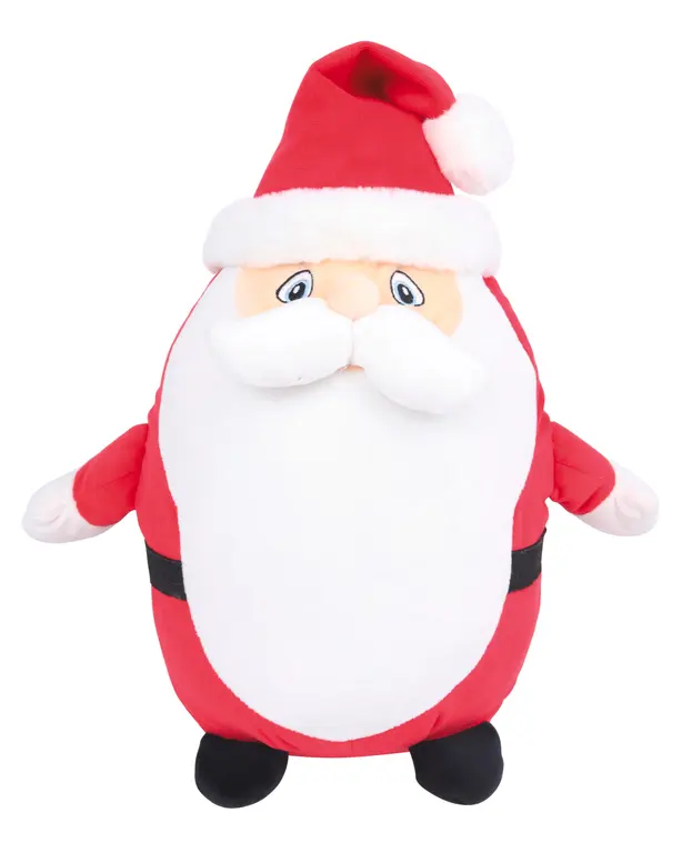 Reißverschluss Weihnachtsmann Plüsch