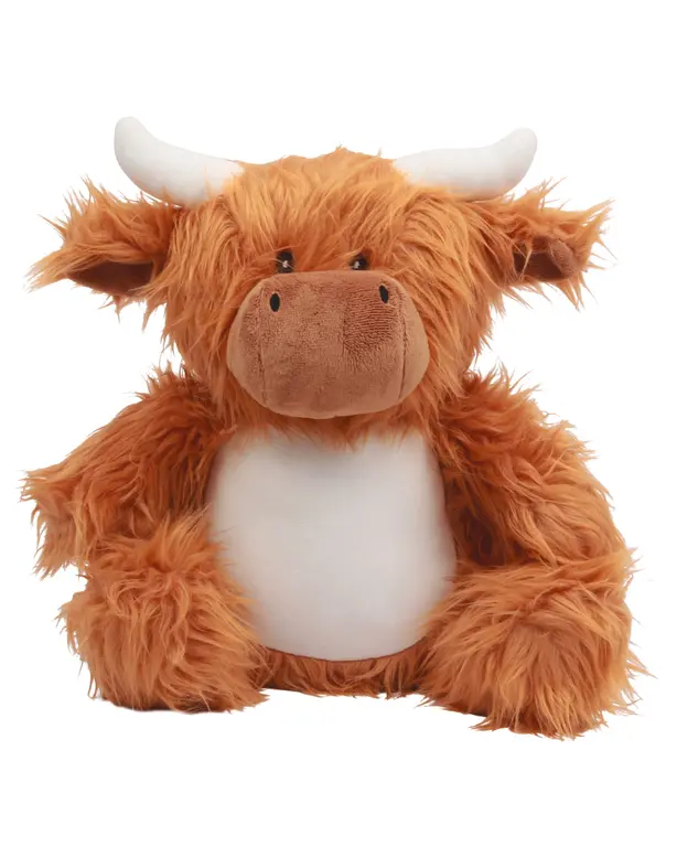 Zipped Cow Plush Toy
