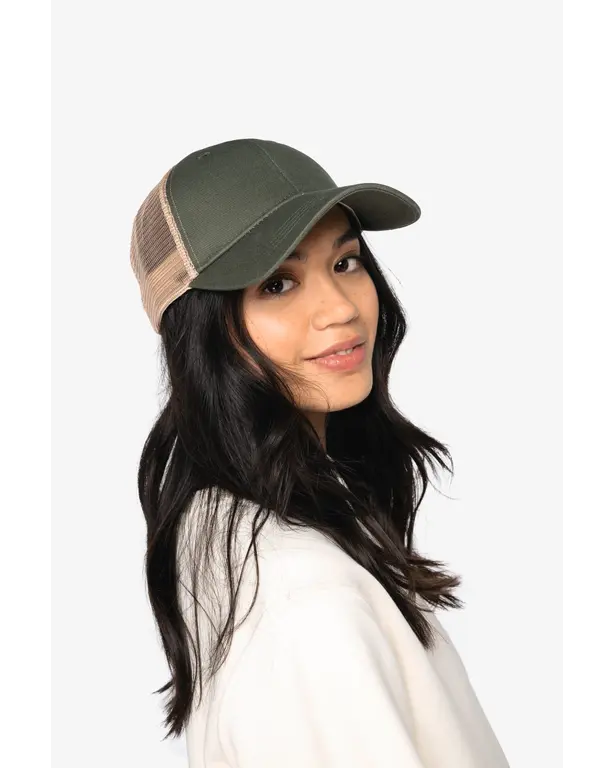 Ökologische Trucker-Cap mit 6 Panels