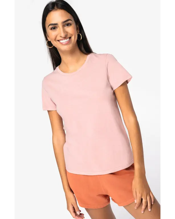 Ökologisches gewaschenes T-Shirt
