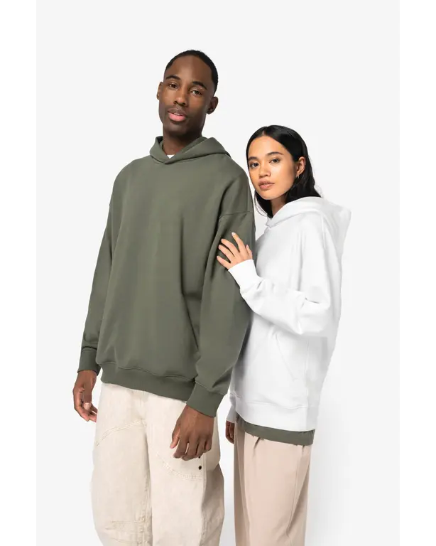 Oversized umweltfreundlicher Kapuzenpullover
