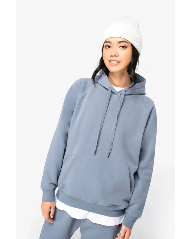 Ecoresponsabler Hoodie mit Raglanärmeln